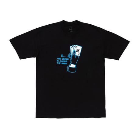 LQQK STUDIO / LQQK CARDS TEE / BLACK