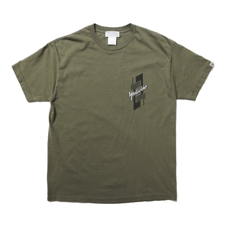 HOMBRE NINO / ACID WASH S/S PRINT TEE / M GREEN