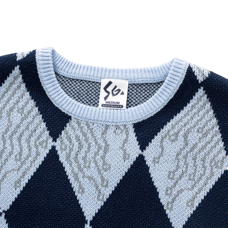 トップス special guest k.k. SG Line Knit Cardigan SPECIAL GUEST K.K. / SG LINE KNIT CARDIGAN / LI