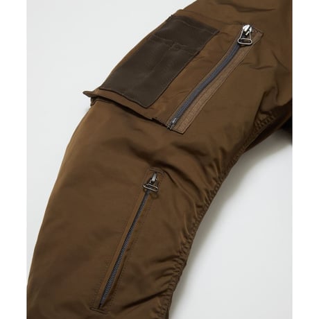 BAL / NYLON TWILL BOMBER / ANTHRACITE