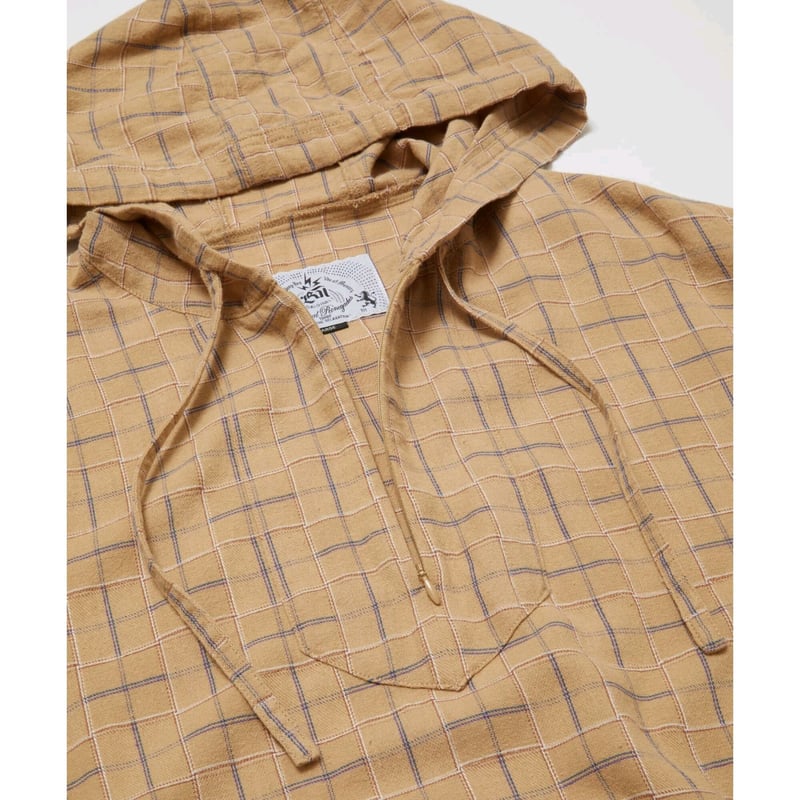 BAL / PULLOVER MEXICAN HOODED SHIRT / BLACK PLA