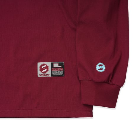 SUBWARE / LONG SLEEVE TEE FAT CAP FILL / NAVY