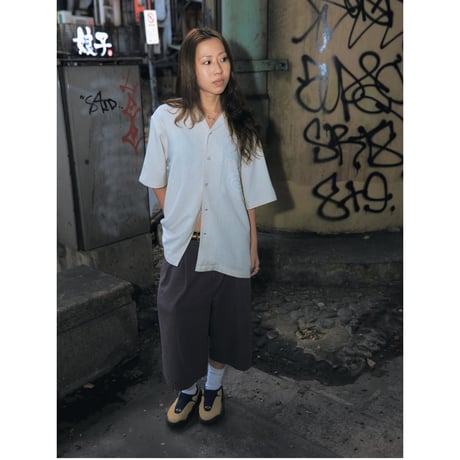 SOL soonerorlater / COTTON RIPSTOP BAGGY SHORTS / GRAY