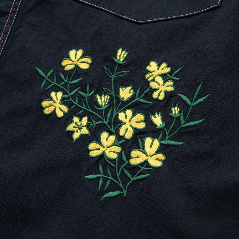BOTT フラワー刺繍ジャケット BoTT - 【残り一点】Flower Hooded Jacket | ACRMTSM ONLINE STORE