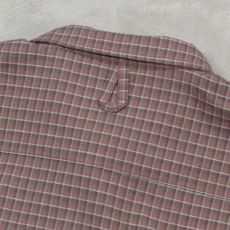 NOROLL / NORMAL PANAMA S/S SHIRT / PANAMA CHECK
