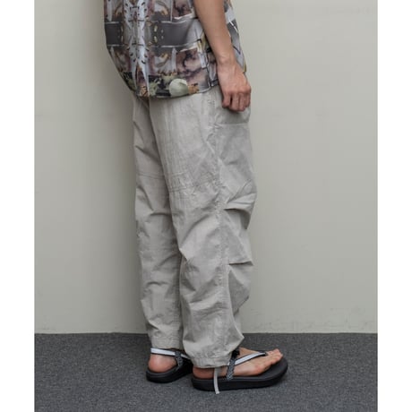 BAL / CRINKLE WIDE MOUNTAIN PANT / SAND BEIGE