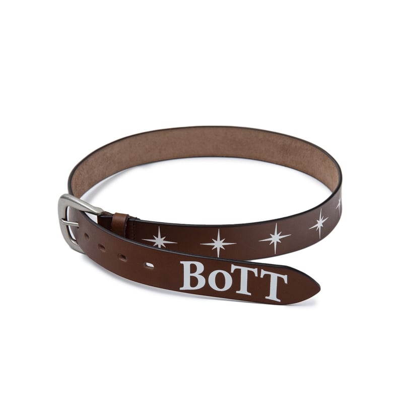 【レア】BoTT(ボット)本革ベルトSPARKLE LEATHER BELT BOTT（ボット）の「【BoTT / ボット】Sparkle Leather Belt