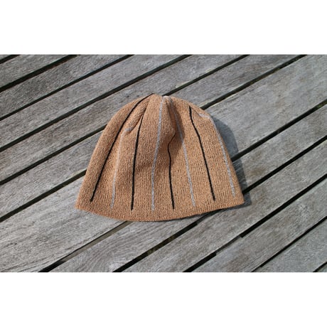 NOROLL / TWO FACE WASHI BEANIE / APRICOT