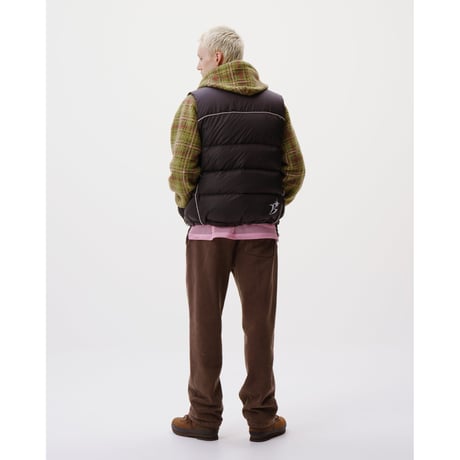 BoTT / B LOGO DOWN VEST / BLACK