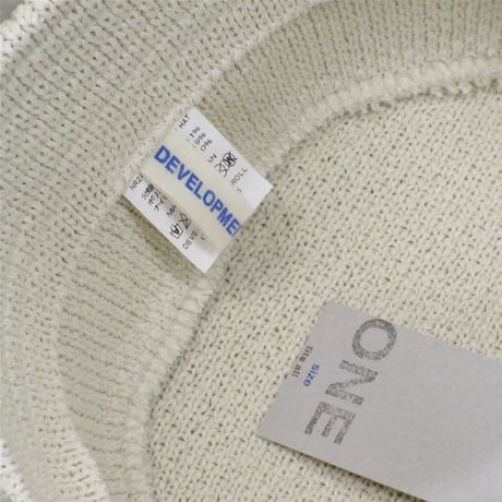 NOROLL / WASHI BUCKET HAT / OFF WHITE