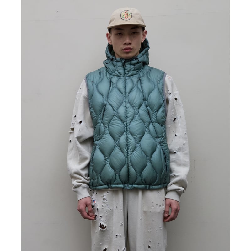 ジャケット・アウター BAL TAION REMOVABLE SLEEVE DOWN JACKET BAL / TAION REMOVABLE SLEEVE DOWN JACKET(Blue Gray) – Re