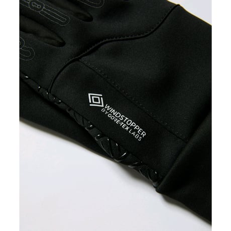 BAL / x ST LINE GORE-TEX WIND STOPPER GLOVE / BLACK