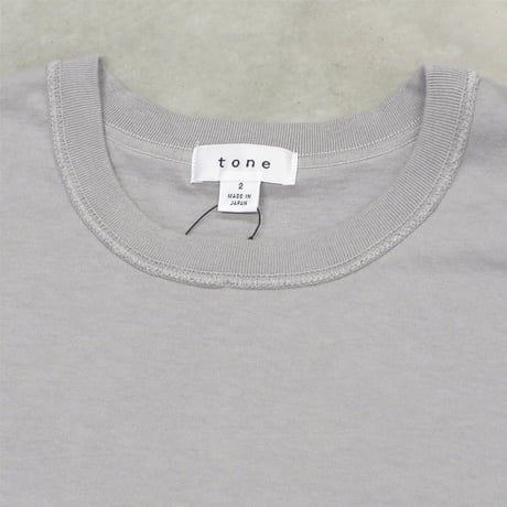 tone / FAILED SHORT SLEEVE SHIRT / GRAY