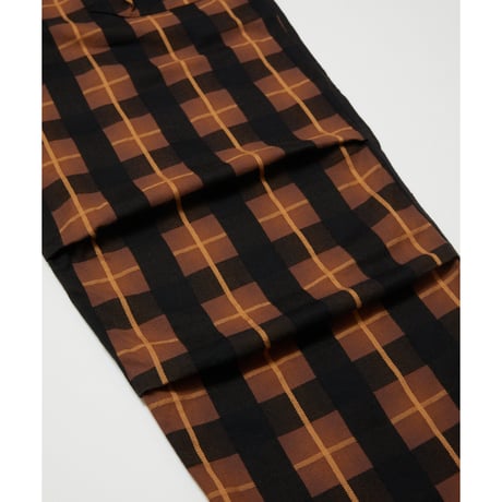 BAL / PLAID WIDE MOUNTAIN PANT / GRAY