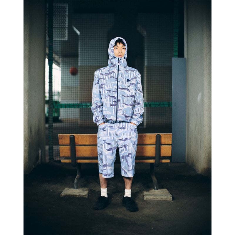 SPECIAL GUEST K.K. / SHIRT PATTERN CAMO NYLON H