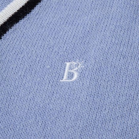 BoTT / LINED MOHAIR CARDIGAN / LIGHT BLUE