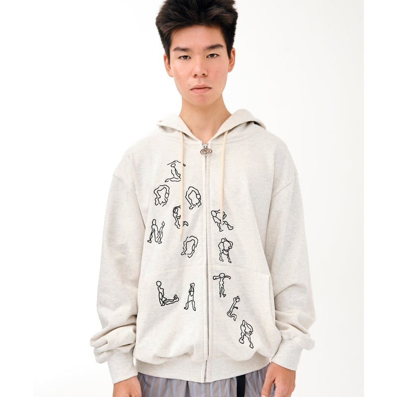 SOL soonerorlater Yoga Zip Hoodie Mサイズ SOL soonerorlater / YOGA ZIP HOODIE / OATMEAL |