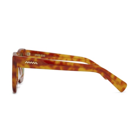 BRAIN DEAD / ELIA POST MODERN PRIMITIVE EYE PROTECTION / HONEY TORTOISE