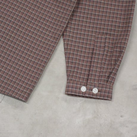 NOROLL / NORMAL PANAMA SHIRT / PANAMA CHECK
