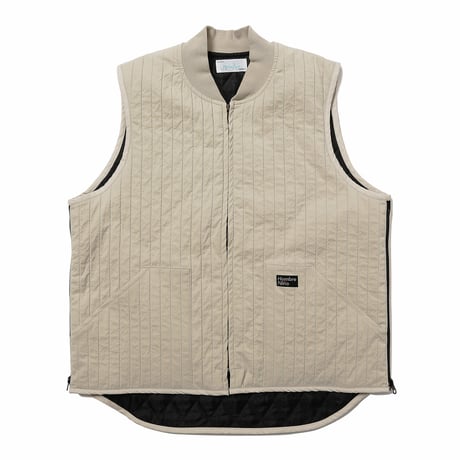 HOMBRE NINO / QUILTING VEST / BEIGE