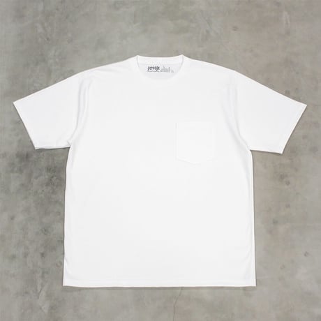 GARBAGE / PLAIN POCKET TEE / WHITE