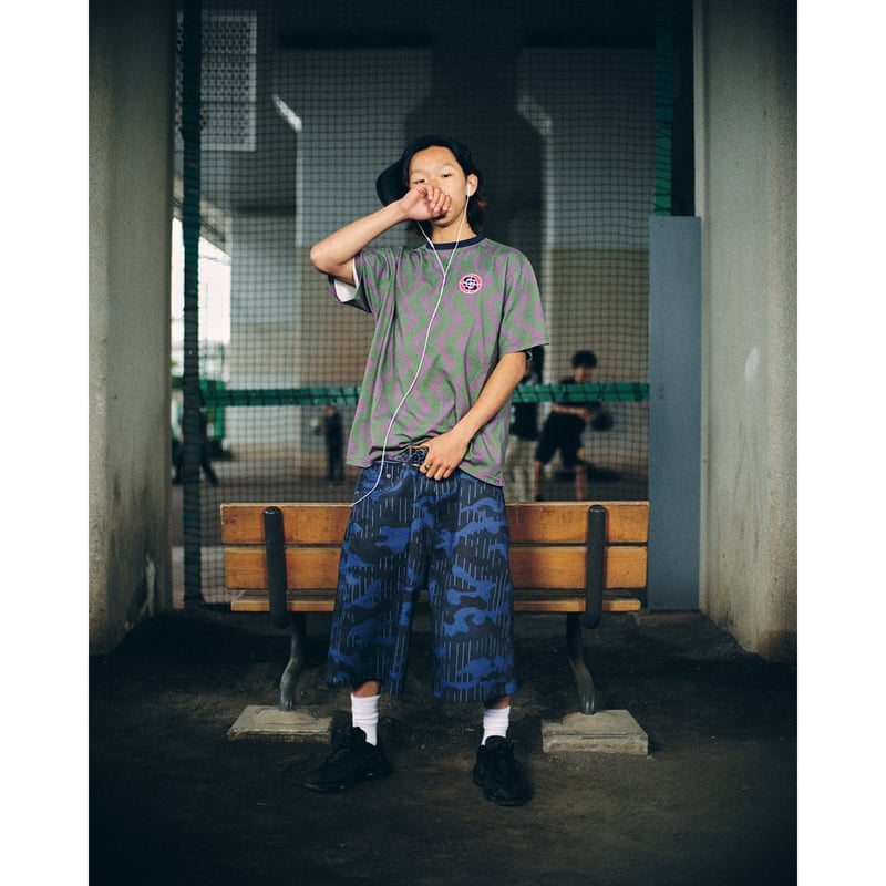 SPECIAL GUEST K.K. / SHIRT PATTERN CAMO BAGGY S