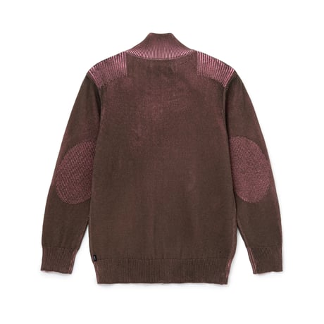 BoTT / ZIP-UP DRIVER'S KNIT / BROWN