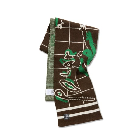 POLAR SKATE CO. / TEAM SCARF CLUBB INC / BROWN