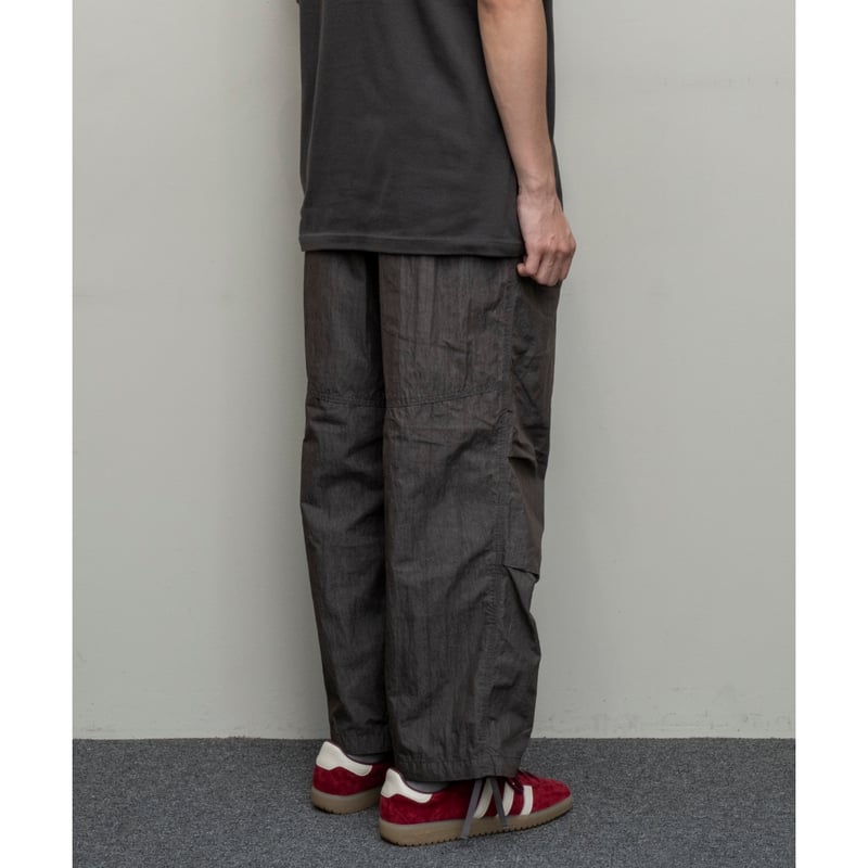 BAL / CRINKLE WIDE MOUNTAIN PANT / ANTHRACITE |