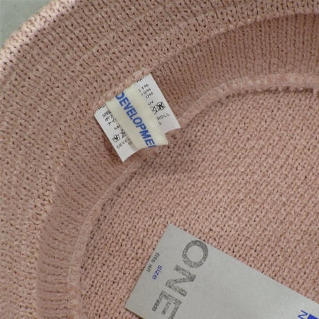 NOROLL / WASHI BUCKET HAT / FADED PINK