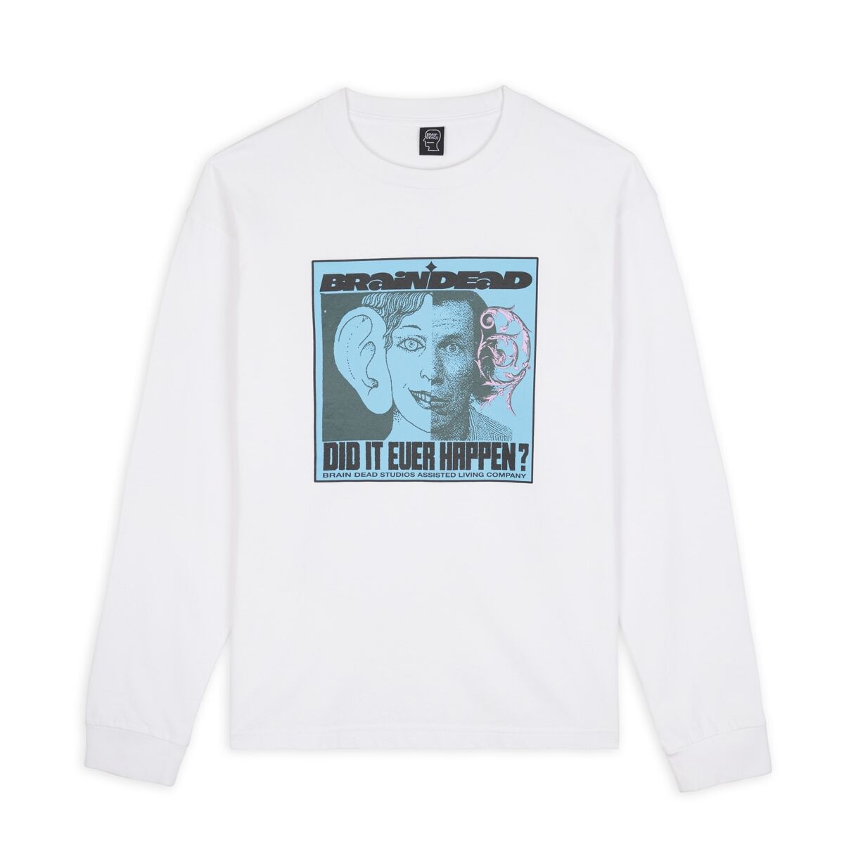 BRAIN DEAD / DID IT EVER HAPPEN LONG SLEEVE / W
