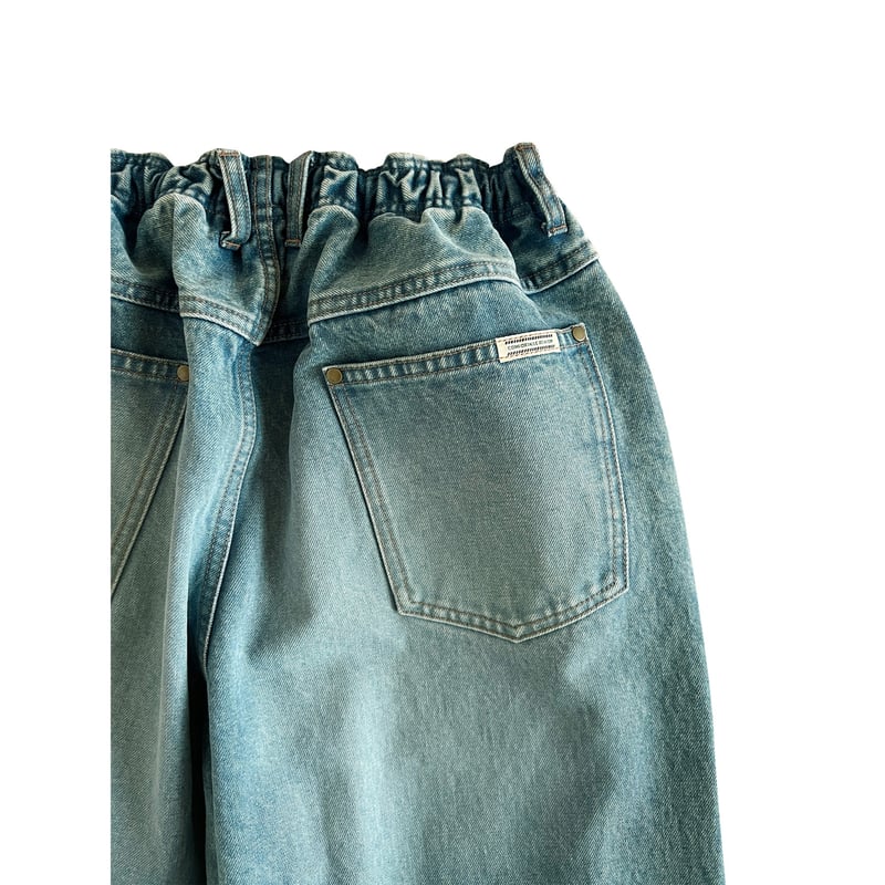 COMFORTABLE REASON FADE STRAIGHT DENIM ACID BROWN ONE SIZE