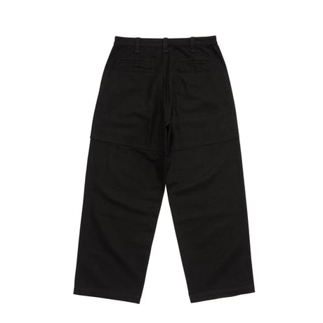 LQQK STUDIO / DUCK PANTS / BLACK