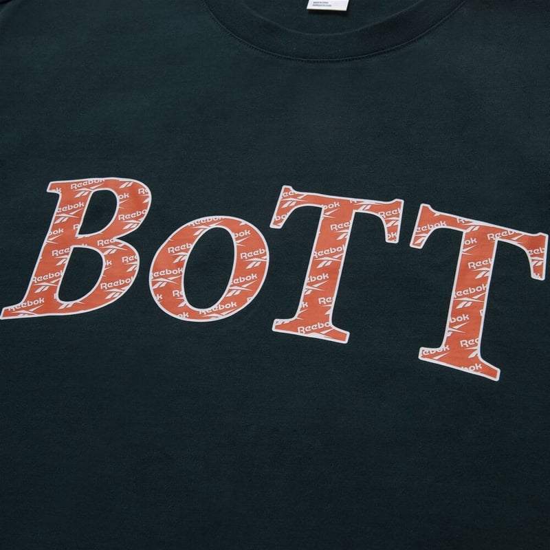 BoTT ｘ REEBOK / RBK BOTT S/S TEE / FOREST GREEN...
