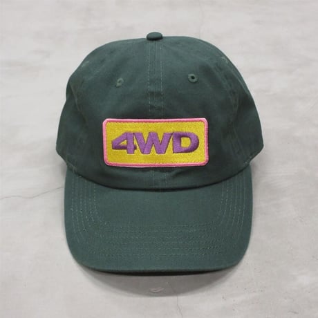 4WD  (4 WORTH DOING) / 4WD LOGO PATCH 5 PANEL HAT / GREEN