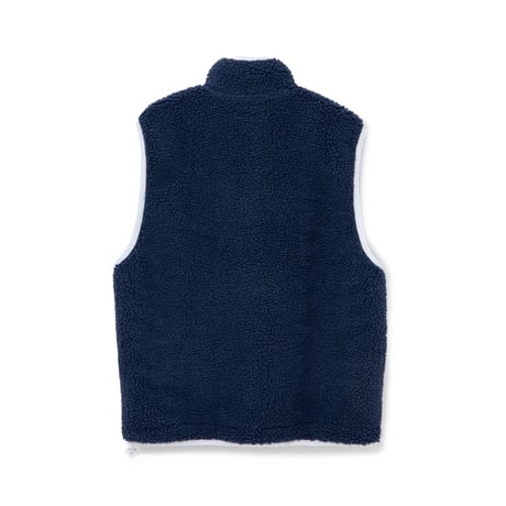 BoTT / FULL ZIP FLEECE VEST / NAVY