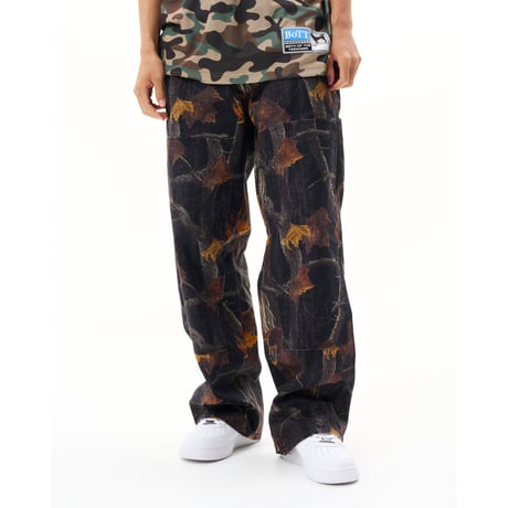 BoTT / CAMO WORK PANT / BLACK