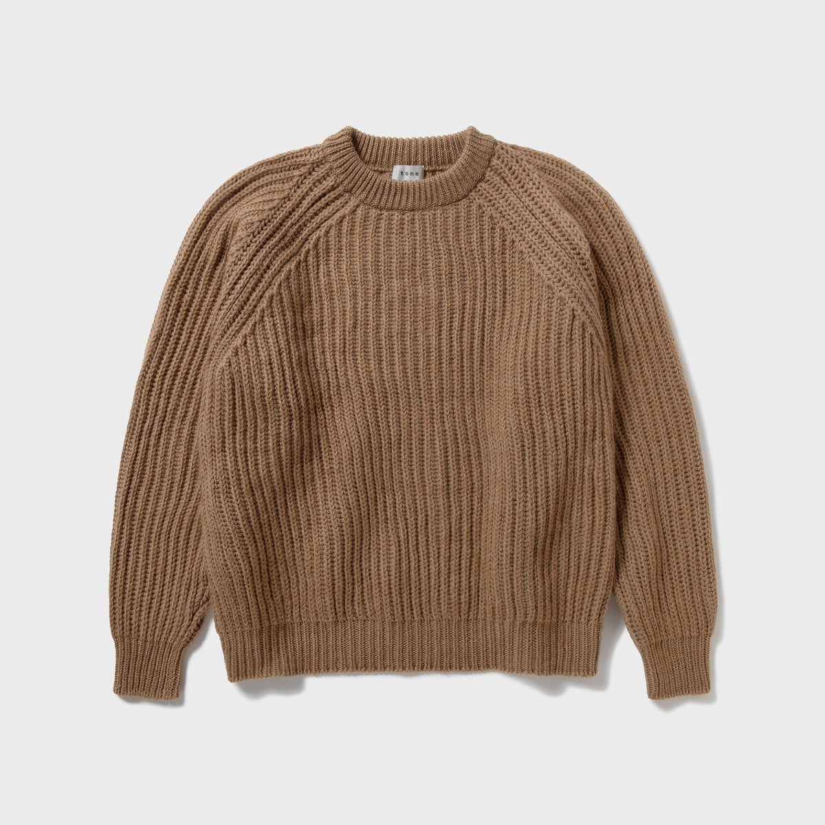 PHIGVEL CAMEL YARN COMMANDO SWEATER phigvel makers co. | commando