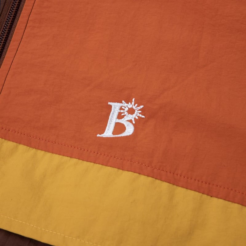 BoTT / PANELED TRACK JACKET / BROWN | Sophomore