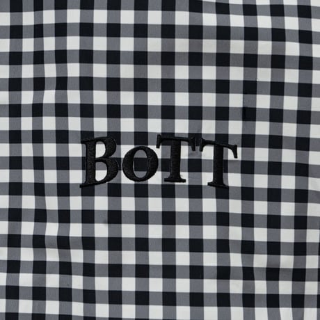 BoTT / GINGHAM SHELL JACKET / BLACK