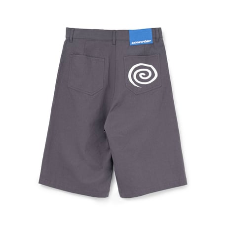 SOL soonerorlater / COTTON RIPSTOP BAGGY SHORTS / GRAY