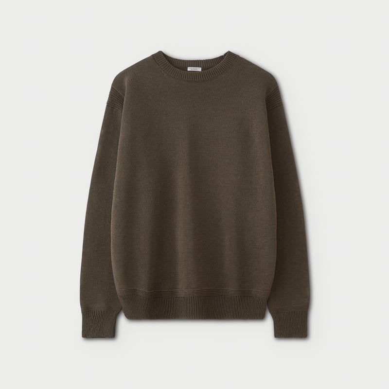 PHIGVEL MAKERS & Co. / MIL CREWNECK KNIT / OLIV