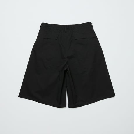 BAL / COTTON TWILL OVER SIZED BERMUDA SHORT / BLACK