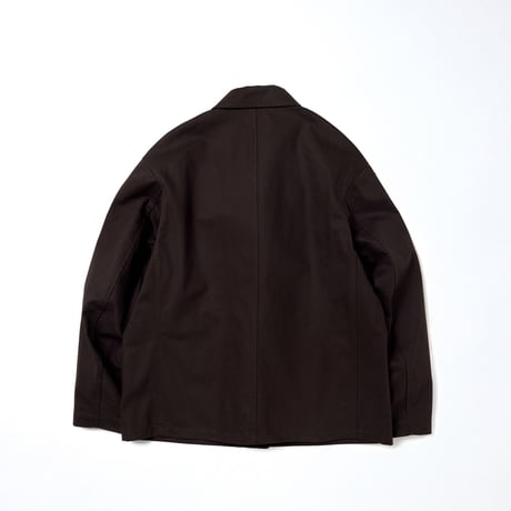 tone / COTTON DRILL WORK JACKET / BROWN