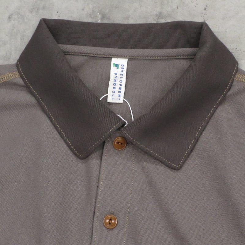 NOROLL / DRY WASHI L/S POLO / KUCHIBA | Sophomore