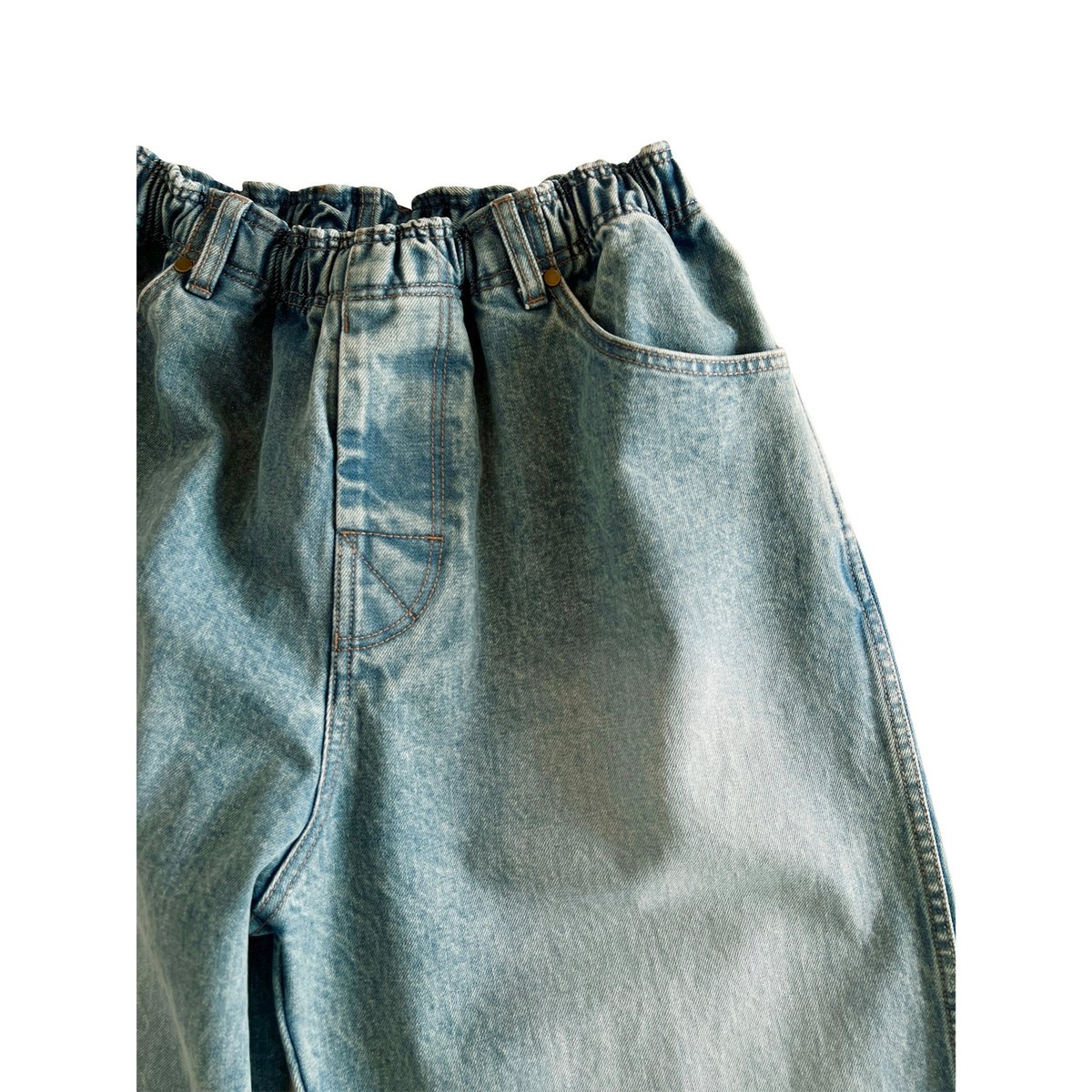 COMFORTABLE REASON / FADE STRAIGHT DENIM / SAND