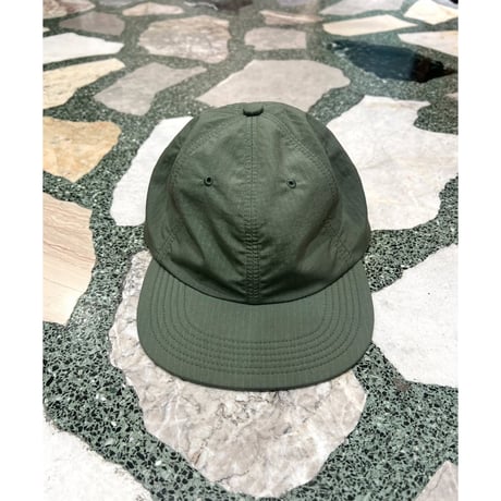 GARBAGE / SOFT BRIM 6 PANEL CAP (SOLID) / OLIVE