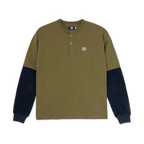 SOL soonerorlater / FAKE LAYERED TEE / KHAKI