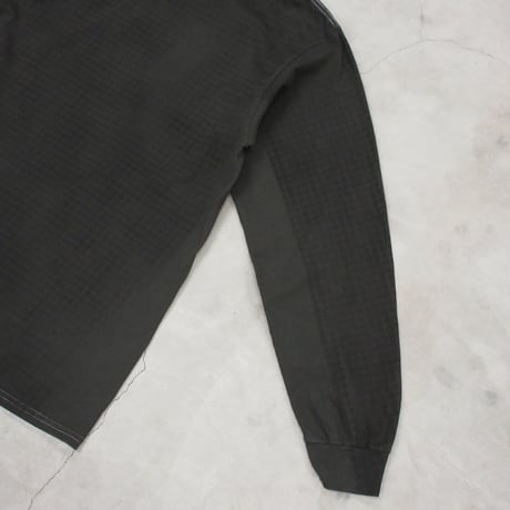 ZEPTEPI & Co. / LS TEE / GRID CAMO / BLACK