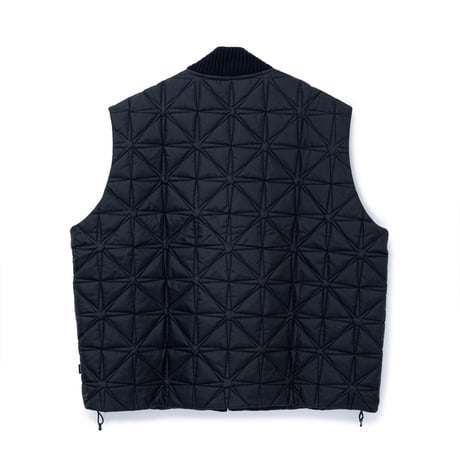 BoTT / QUILTED SPARKLE VEST / BLACK